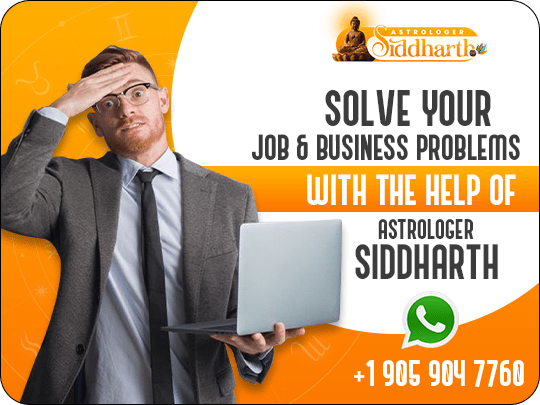 Solve Your Job and Business Problems With the Help of Astrologer Siddharth